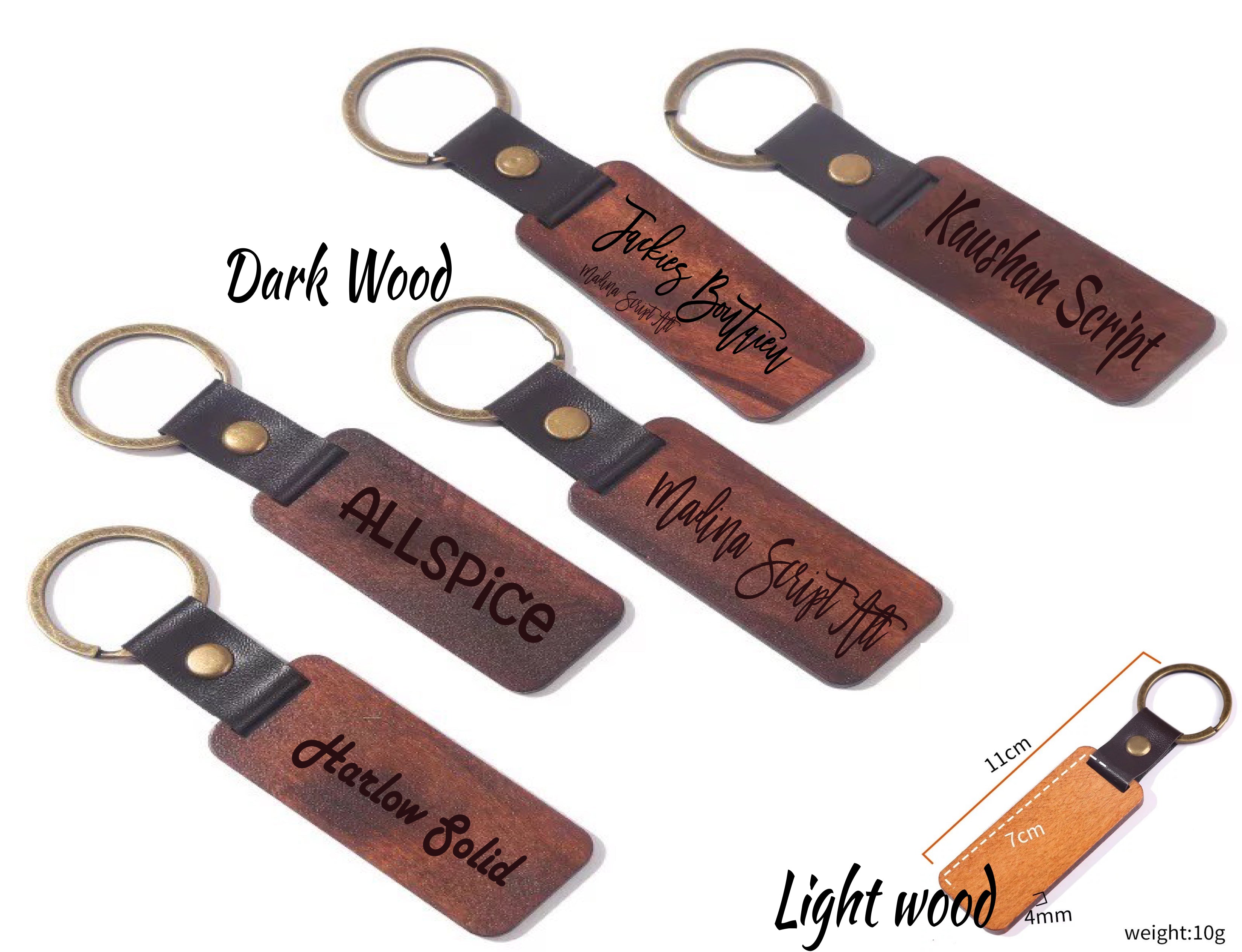 Customizable Key chain